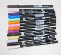 Tombow ABT Dual End Brush Markers • Lot of 14 Water Based Acid Free Tested