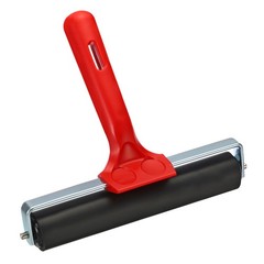 6 Inch Rubber Roller Brayer Rolling Tools for Printing Printmaking Black
