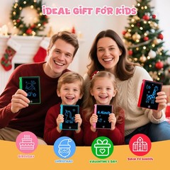 24 Pack 4.4 Inch Mini LCD Writing Tablet for Kids, Erasable and Reusable Toddler