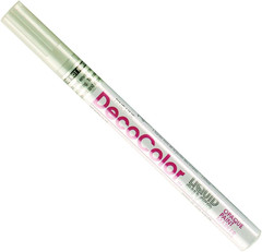UCHIDA 200-C-SLV Marvy Deco Color Fine Point Paint Marker, Silver, 1 Count (Pack