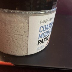 Kamenskaya Coarse Modeling Paste Acrylic Medium for mixing w/color 16.9Oz/500ml