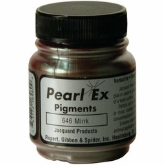 Jacquard, Pearl Ex, Pigment Powder, Mink, 21g, Brown Pigment Powder
