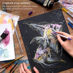 Art Supplies for DIY Projects – Metallic Acrylic