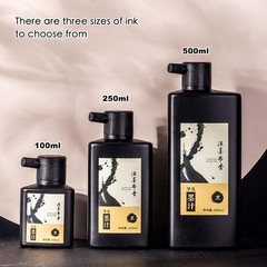 100 ML/3.5 OZ Calligraphy and Sumi Liquid Ink – Versatile Elegance for Chines…