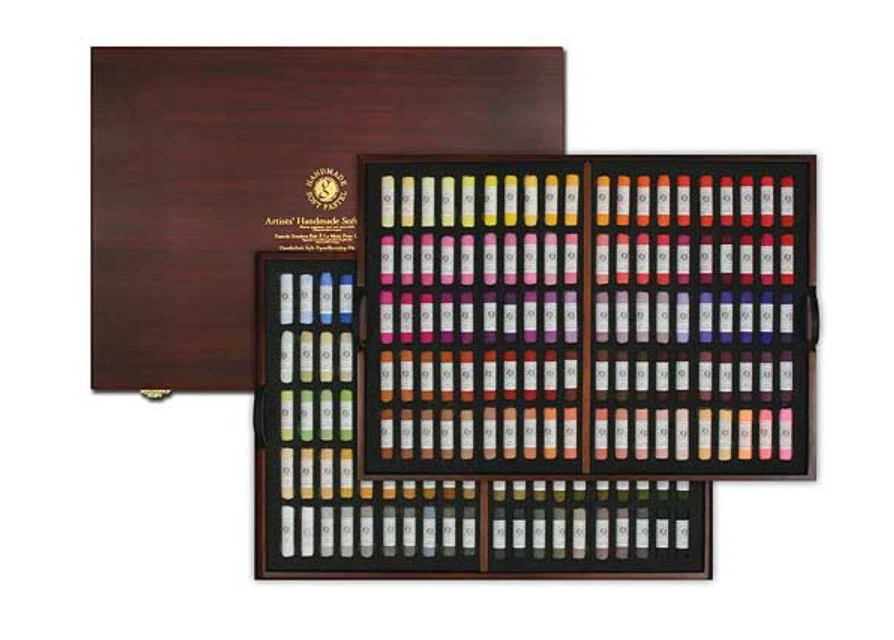 Mungyo Gallery Artists’ Handmade Soft Pastel Wood Box [200 Colors] MPHM-200W New