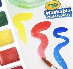 Crayola 8ct Watercolor Paints with Brush (Pack of 20)