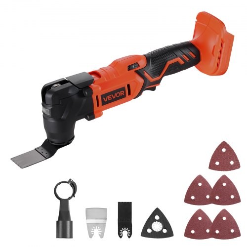 Cordless Oscillating Tool, 20V Multitool Oscillating Tool with 6 Variable Sp…