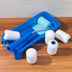 Mister Rui Foam Paint Roller, 2 Inch Mini Roller 2 Inch,10 Pack, Blue