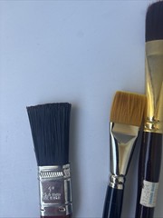 Paint Brush Lot of 3 Loew Cornell Winsor & Newtong Made in Japan USA Read Please