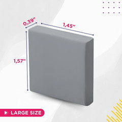 Kneaded Erasers for Artists for Drawing Art, Large Size Grey Kneadable Eraser fo