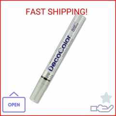 Marvy Uchida DecoColor Broad Point Paint Markers (UCH300SSLV), Silver, 1 Count (