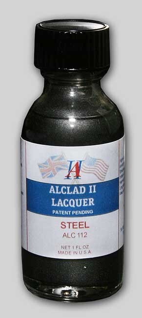 Alclad II ALC-112 Steel Lacquer Paint 1oz – US Fast Ship