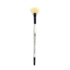 1420 White Bristle Synthetic Fan