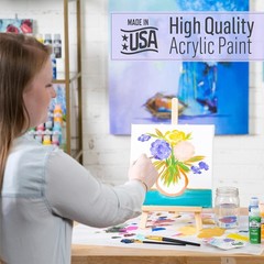 Versatile FolkArt Blue Echo Acrylic Paint – 2 Oz for Easy Cleanup and Creativity