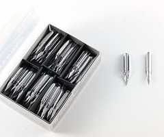 Tachikawa T3-100 G Pen Nibs No.3 Chrome 100 Pieces Manga Drawing Made in Japan