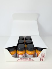 (12) 1 Oz Bottles Of Angelus Acrylic Leather Buttercup Paint New