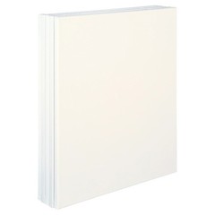 Studio Stretched Canvas 100% Cotton Acid-Free White 16×20 Inches 5-Pack Academic