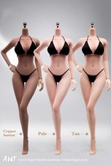 1/6 Scale Female Body,12inch Super Flexible Plump Body Type Female Figure wit…