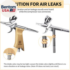 Airbrush Guns for Painting, Double Action Trigger Airbrush Kit with 0.3Mm/0.5Mm/