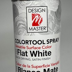 DESIGN MASTER (2 PACK) Colortool Spray Versatile Surface Color 12oz Flat White