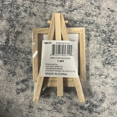 4-Pack Mini Easel For Painting / Drawing | Multiple Pictures | Kids + Adults