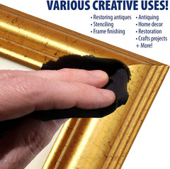 Rub N Buff Wax Metallic Finish Gold Kit – Antique Gold Autumn Gold European G…