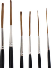 AMVD-SL-SET Von Dago Saber Liner Set of 6 Pinstriping Brushes Sizes 4/0-6