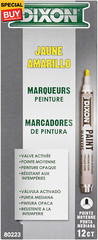 Paint Markers, Medium Tip, Box of 12, Yellow (80223)