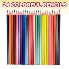 Multicolor Pencils – 24 Pack of Pre 1 Count (Pack of 24) Multi-colored Pencils