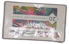 Gencrafts Watercolor Brush Pens – Real Brush Tips – No Mess Storage Case