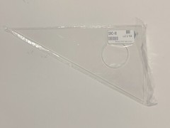Alvin Professional Grade 130c-10 30/60/90 Degree 10 Inch Acrylic Triangle New