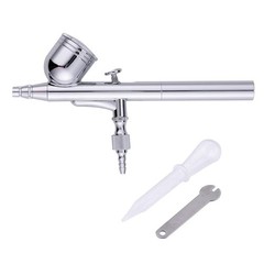 Salon Makeup Airbrush Tool 0.3mm Dual Action Nail Art Makeup Tattoo Spray Gun