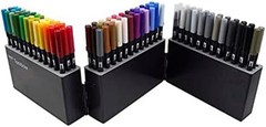 TOMBOW Dual Brush Pen ABT all 108 colors Set w/Case AB-T108CBULK Japan NEW