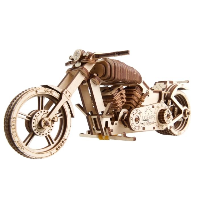 UGEARS Bike VM 02 Kit Polypropylene Multicolor large Classic Documents Model