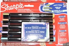 Sharpie Creative Markers Water-Based Bullet Tip Earth Tones 5ct x2 Lot