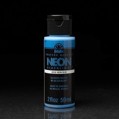 Ultimate Neon Glow Acrylic Paint Kit – 8 x 2 oz Bottles for Multipurpose Use
