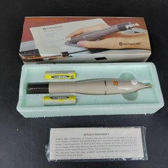 Vintage Hitachi Cordless Electric Eraser Model BE-3201 Japan Drawing Art WORKING