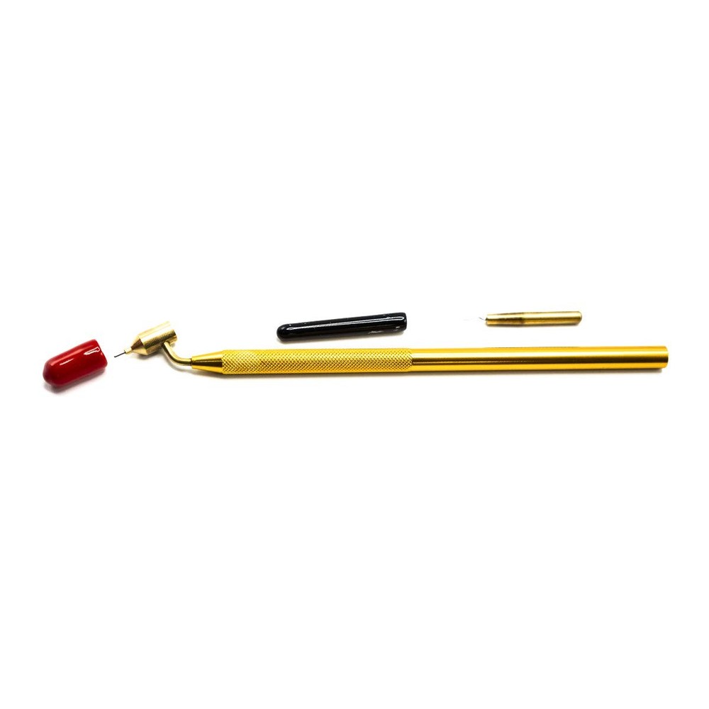 KINGART Fine Line Painting Pen Metal .5mm Ink Tool for Artists and Hobbyists