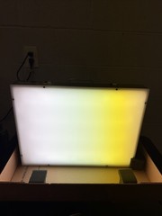 Gagne Porta-Trace Model 1824 (1824-4) Stainless Steel Light Box 24 × 18, 80 WATT