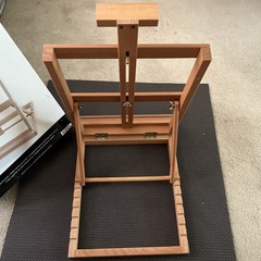 U.S. Art Supply Venice Heavy Duty Tabletop Wooden H-Frame Studio Easel – Artists