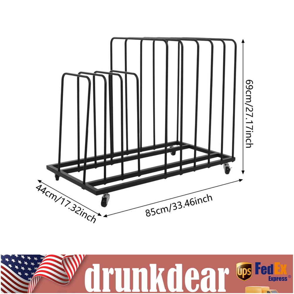 Art Drying Rack with Wheels – Durable, Spacious, Modern Design for Artists