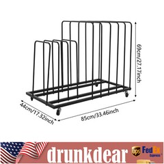 Art Drying Rack with Wheels – Durable, Spacious, Modern Design for Artists