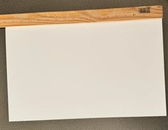 24 Sheets YUPO Synthetic Watercolor Paper, TREATED, 12” x 18”