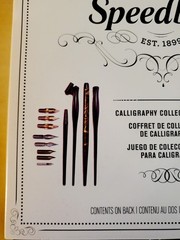 SPEEDBALL CALIGRAPHY COLLECTOR’S SET WITH CASE AND BOOK – BRAND NEW