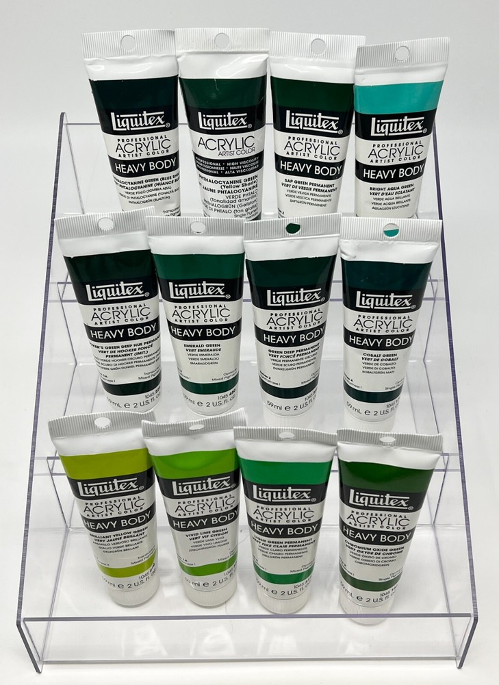 (2000-2005) Liquitex Heavy Body Acrylic Paint 2oz MULTI-LISTING COOL TONES