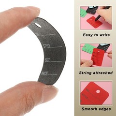 1000Pcs Price Tags, 2×1.4in Clothing Price Labels Merchandise Marking Tag,Black