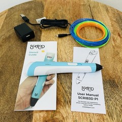 Scrib3D P1 Three Dimensional Printing Pen Open Box