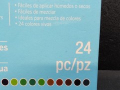 Artist’s Loft Water Soluble Wax Pastel Set 24 Piece Assorted Colors Blend Easily