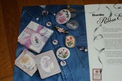 Bucilla Ribbon Embroidery Wearable Inspirations Craft Book Fast Shipping