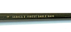 2 Winsor & Newton Series 7 Size 9 Kolinsky Sable Artist Brushes Vintage(New)